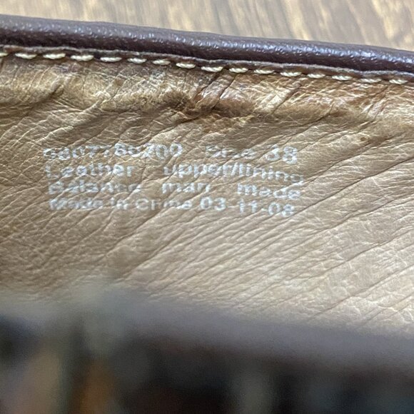 Dansko Clogs Womens 38 Siena Brown Leather Slip On Block Heel Comfort Shoes - Picture 10 of 11